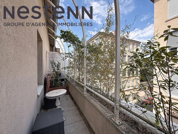 Appartement T3 Duplex - dernier étage - balcon - garage - plateau Croix-Rousse