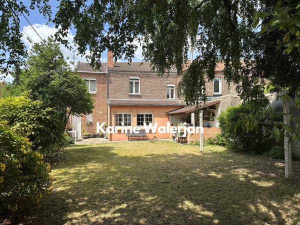 Courrières (62710) MAISON FAMILIALE AUX BEAUX VOLUMES 171 M2 - 4 CHAMBRES - COMBLES - JARDIN - GARAGE