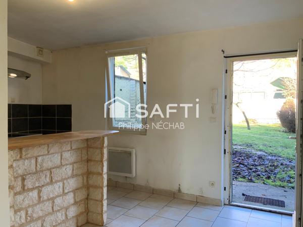Evreux : Appartement de 38m2 très lumineux en rez-de-chaussée.