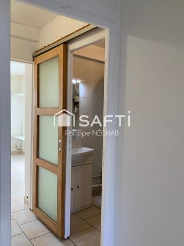 Evreux : Appartement de 38m2 très lumineux en rez-de-chaussée.