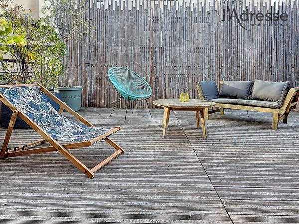 NANTERRE-PUTEAUX/ Avenue Félix Faure - Maison 4 pièces - 3 Extérieurs- 1 Parking