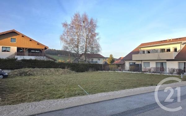 Terrain à vendre  1031 m2 GILLEY - 25