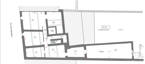 Immeuble à vendre 550 m² Lyon 7