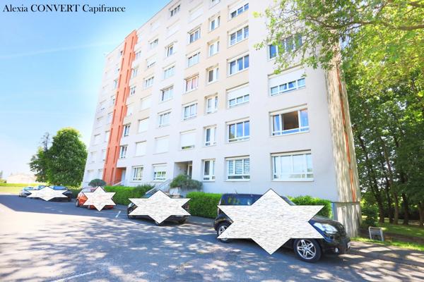 Appartement T3 de 72.6m² rénové, lumineux avec cave et stationnement