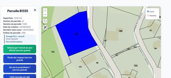 Terrain non  constructible  Champagney 2312 m2