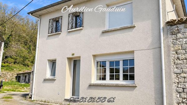 Maison rénovée avec 3 chambres et extérieur clos