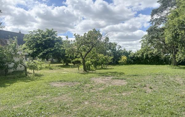 A vendre Saint Mathurin sur Loire à proximité directe du cente ville. Maison ancienne type longère  à rénover, Terrain de plus de 3000m² entièrement arboré.