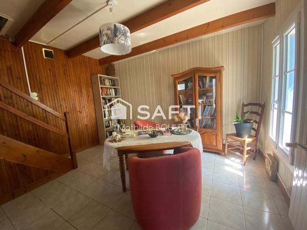 Maison de campagne avec 2 chambres, jardin, garage