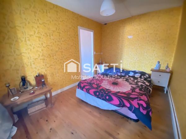 Maison de campagne avec 2 chambres, jardin, garage