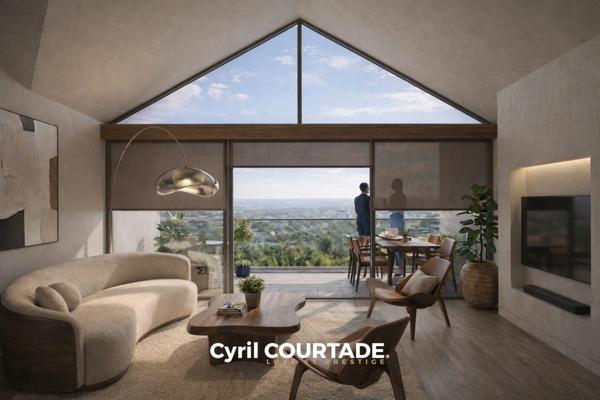 Lattes, Dpt Hérault (34), Appartement 5 pièces haut-de-gamme avec terrasse panoramique
