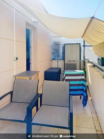 Le Luc en Provence, dans résidence sécurisée, appartement 2 pièces terrasse