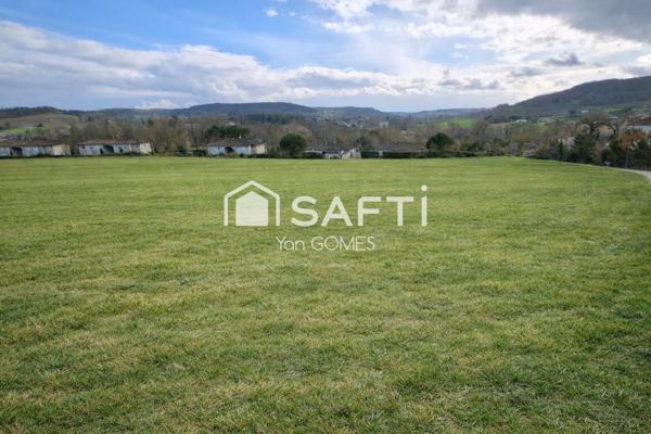 Terrain constructible idéal à Penne-d’Agenais