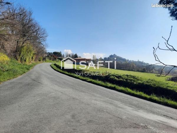 Terrain constructible idéal à Penne-d’Agenais