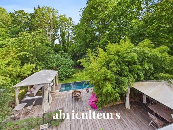 Magnifique maison contemporaine avec jardin paysager et piscine L'ETANG-LA-VILLE