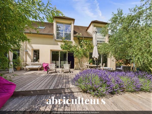 Magnifique maison contemporaine avec jardin paysager et piscine L'ETANG-LA-VILLE