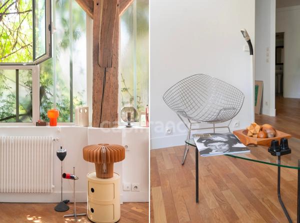 Paris XIème - Quartier Popincourt - Impasse privée - Appartement/Maison esprit loft 98m2