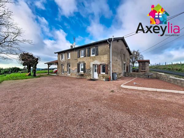 Jarnosse (42460) A VENDRE - JARNOSSE - MAISON 3 CHAMBRES ET TERRAIN SANS VIS À VIS