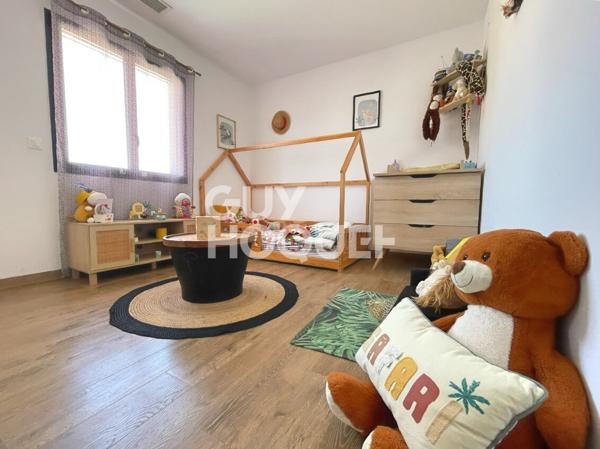 CANOHES, Maison 130 m², 4 chambres + bureau, garage et piscine