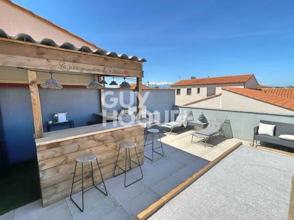 CANOHES, Maison 130 m², 4 chambres + bureau, garage et piscine