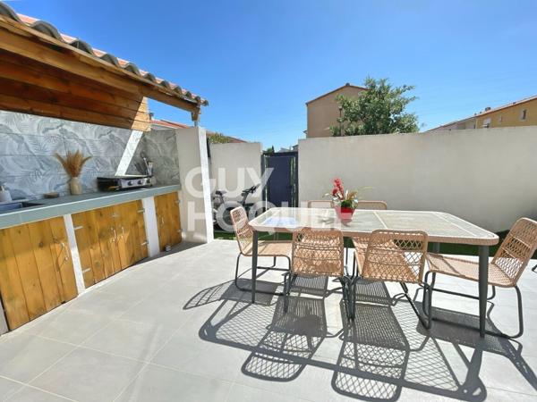 CANOHES, Maison 130 m², 4 chambres + bureau, garage et piscine