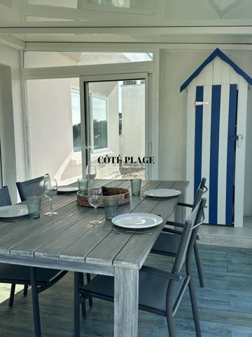 Saint-Palais-sur-Mer (17420) Aperçu océan - Appartement T3 de 67m2 centre-ville de Saint Palais - prix de vente 451500€ HAI