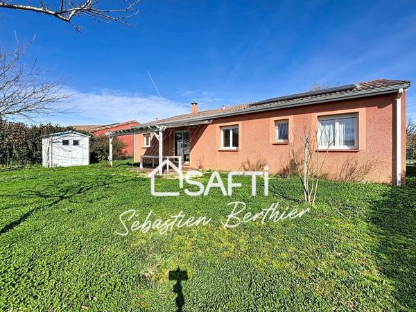 Villa 5 chambres à 2 min de Lavaur avec jardin 1 300 m² et piscine