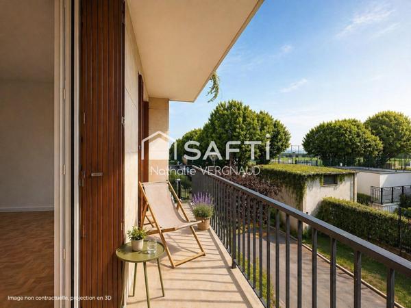 APPARTEMENT FAMILIAL LUMINEUX ET TRAVERSANT