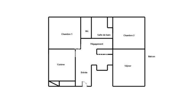 T3 à rénover Secteur Jean Macé