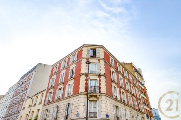 Appartement F2 à vendre  2 pièces - 37,56 m2 PARIS - 75017