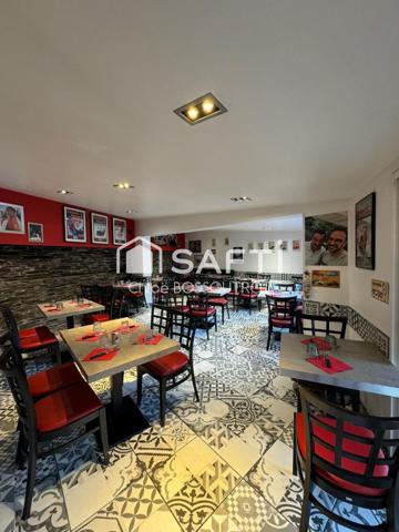 Fonds de commerce restaurant Pizzeria / Snack 136 m2 Angers centre