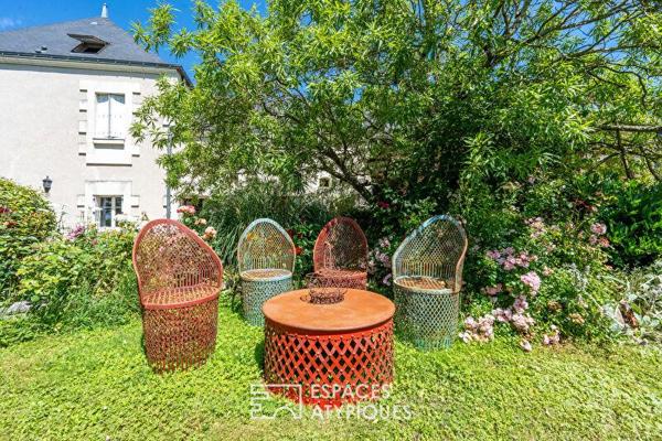 Élégante bâtisse du XIXème au coeur du Sud Touraine