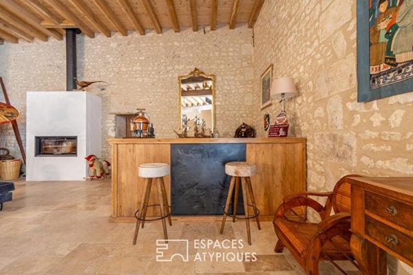 Élégante bâtisse du XIXème au coeur du Sud Touraine