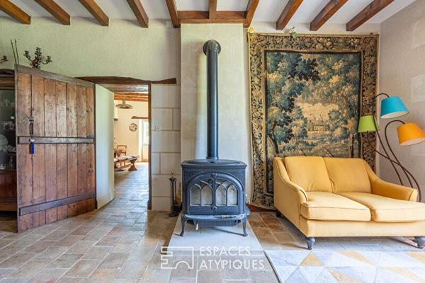 Élégante bâtisse du XIXème au coeur du Sud Touraine