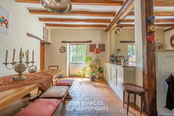 Élégante bâtisse du XIXème au coeur du Sud Touraine