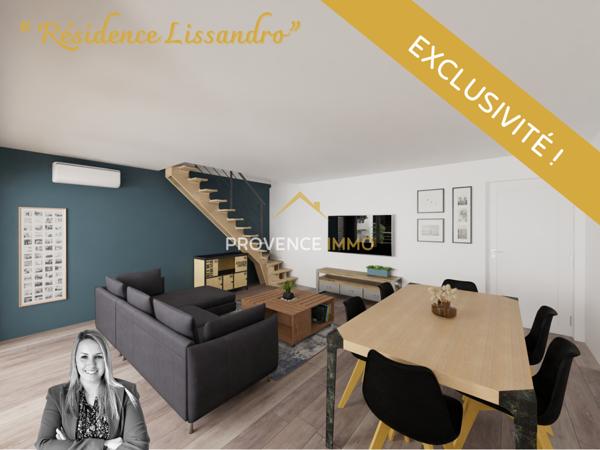 Miramas (13140) Bienvenue à la Résidence neuve Lissandro - 14 appartements - du 2 au 4 pièces - Eligible PTZ