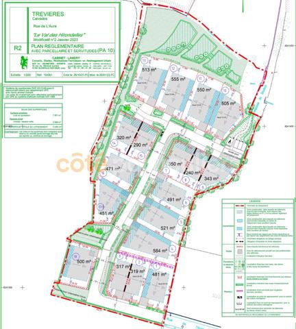 Vente
                Terrain521 m² - TREVIERES (14710)