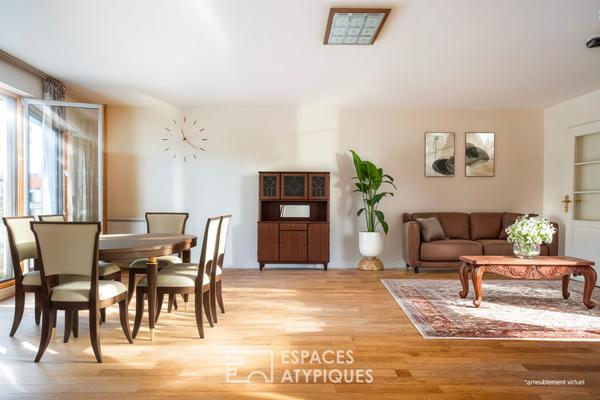 Appartement avec balcon proche bois, Plateau de Saint-Maurice