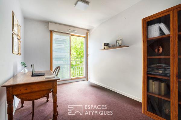 Appartement avec balcon proche bois, Plateau de Saint-Maurice