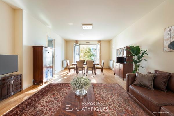 Appartement avec balcon proche bois, Plateau de Saint-Maurice
