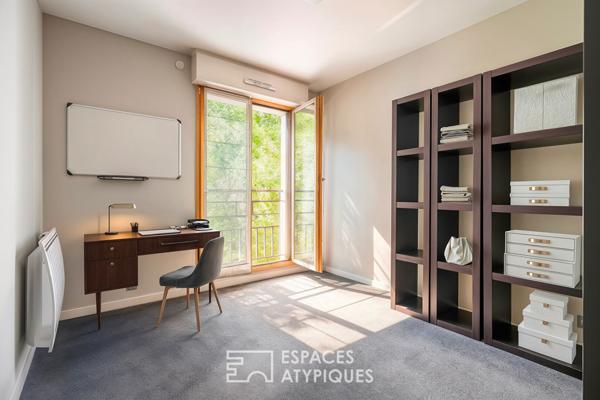 Appartement avec balcon proche bois, Plateau de Saint-Maurice