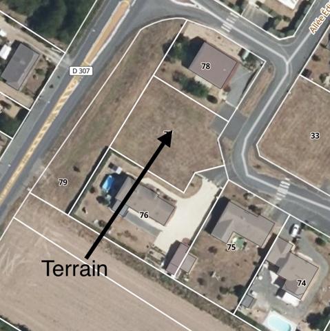 Terrain constructible de 860 m² – Proche des commodités au Lude