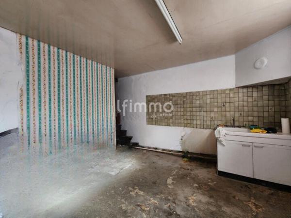 Maison de ville avec jardin à rénover