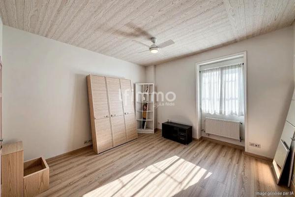 Maison de ville avec jardin à rénover