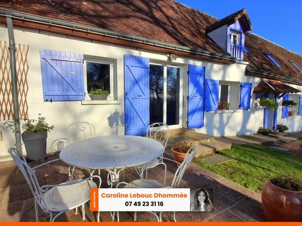 Longère 190m² 6 chambres parc 6000m²