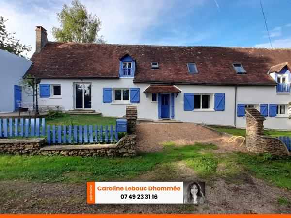 Longère 190m² 6 chambres parc 6000m²