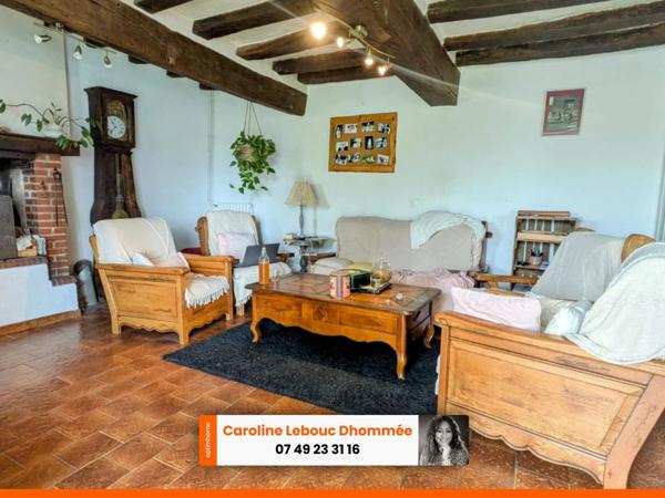 Longère 190m² 6 chambres parc 6000m²