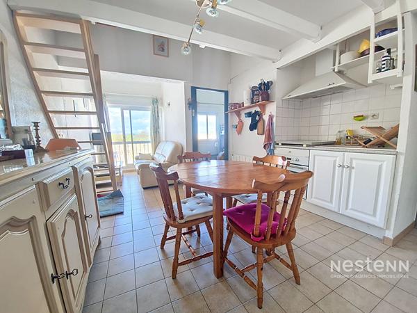 À 300 m de la plage à Argeles-sur-mer : joli 3 pièces avec mezzanine et vue dégagée