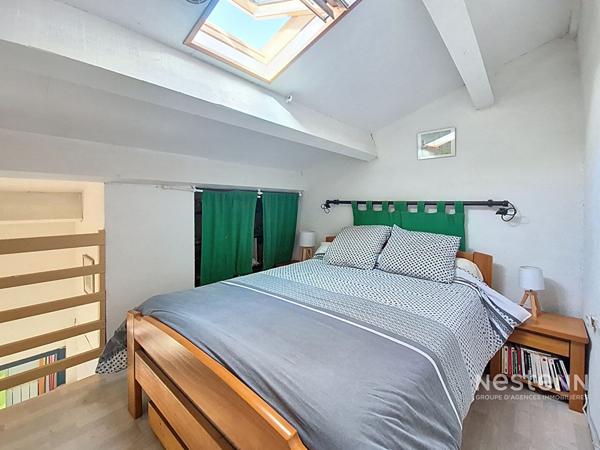 À 300 m de la plage à Argeles-sur-mer : joli 3 pièces avec mezzanine et vue dégagée