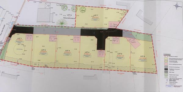 TERRAIN À BÂTIR VIABILISÉ  369 M² - 44680 SAINTE PAZANNE - BUDGET 107 000  HAI