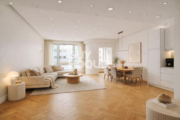 PARIS XVI, 4 pièces de 92 m², terrasse